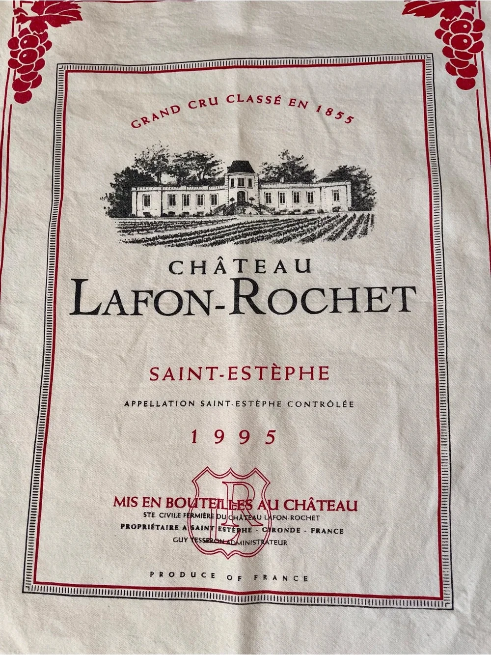 Vintage chateau lafon